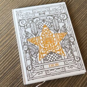 Christian Dior Gold Star Novelty Notebook